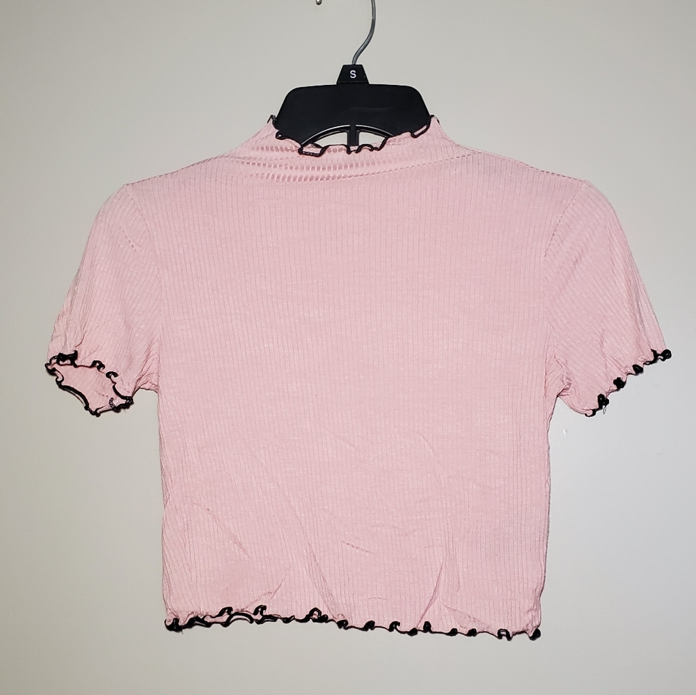 Short sleeve turtle neck